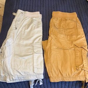 Size XL and L shorts south pole